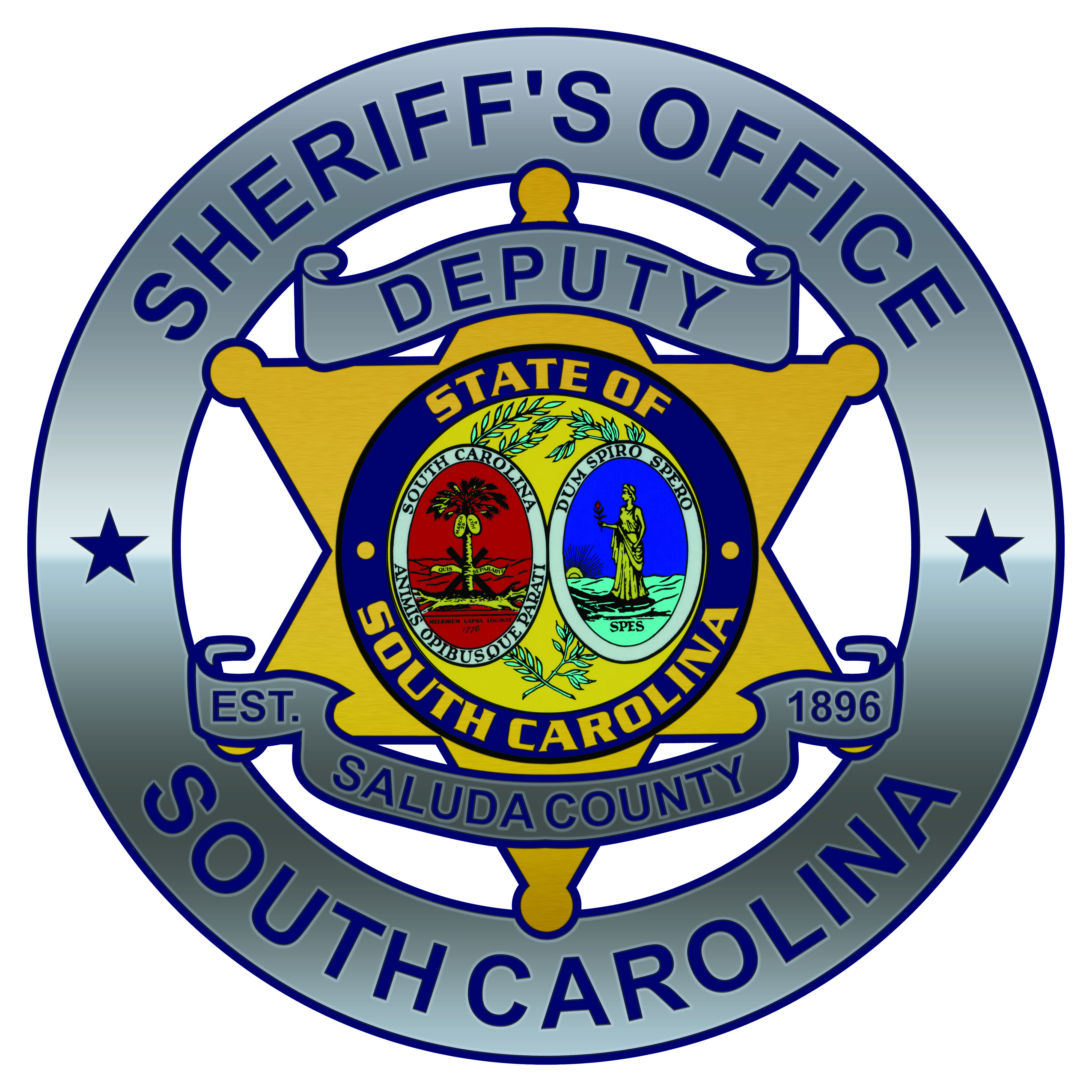 South Carolina Saluda County Sheriff SC Police Dept Patch
